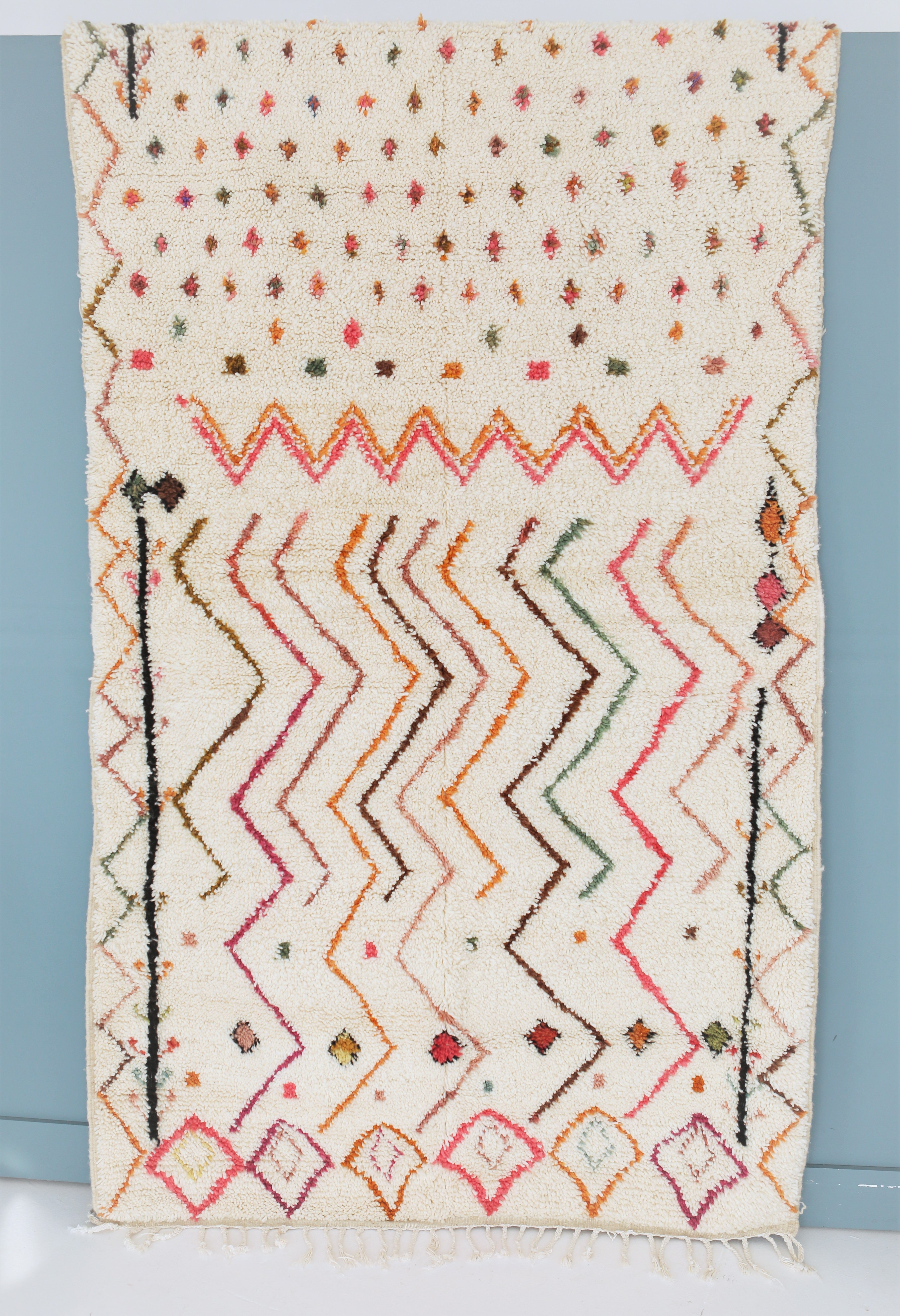 The Lizzie - colorful and fun geometrical rug