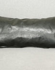 Black Leather Lumbar Pillow