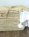 Straw Picnic Basket - Kid's Room Toy Storage Basket