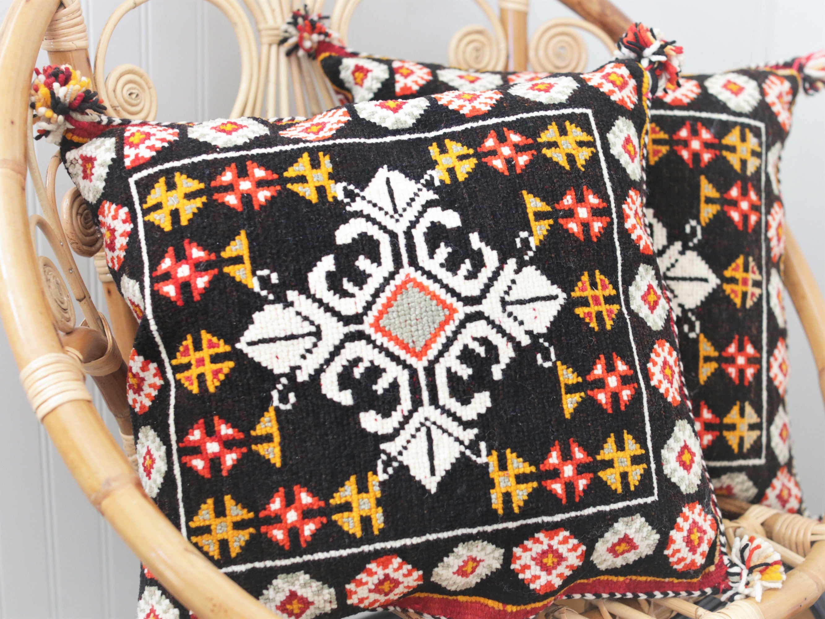 Vintage Algerian Wool Pillow