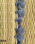 Second Sale: Tassel Rattan Placemats (Set of 2)