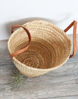 small basket shown from the top