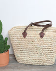 Large Square Straw Basket